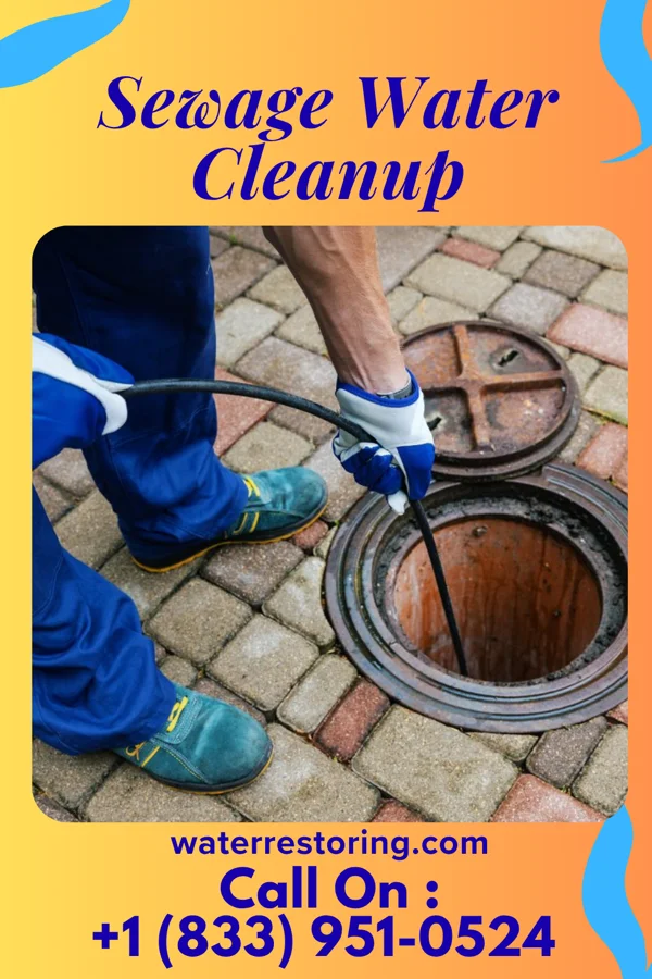 Sewage Water Cleanup in Waterford, CA